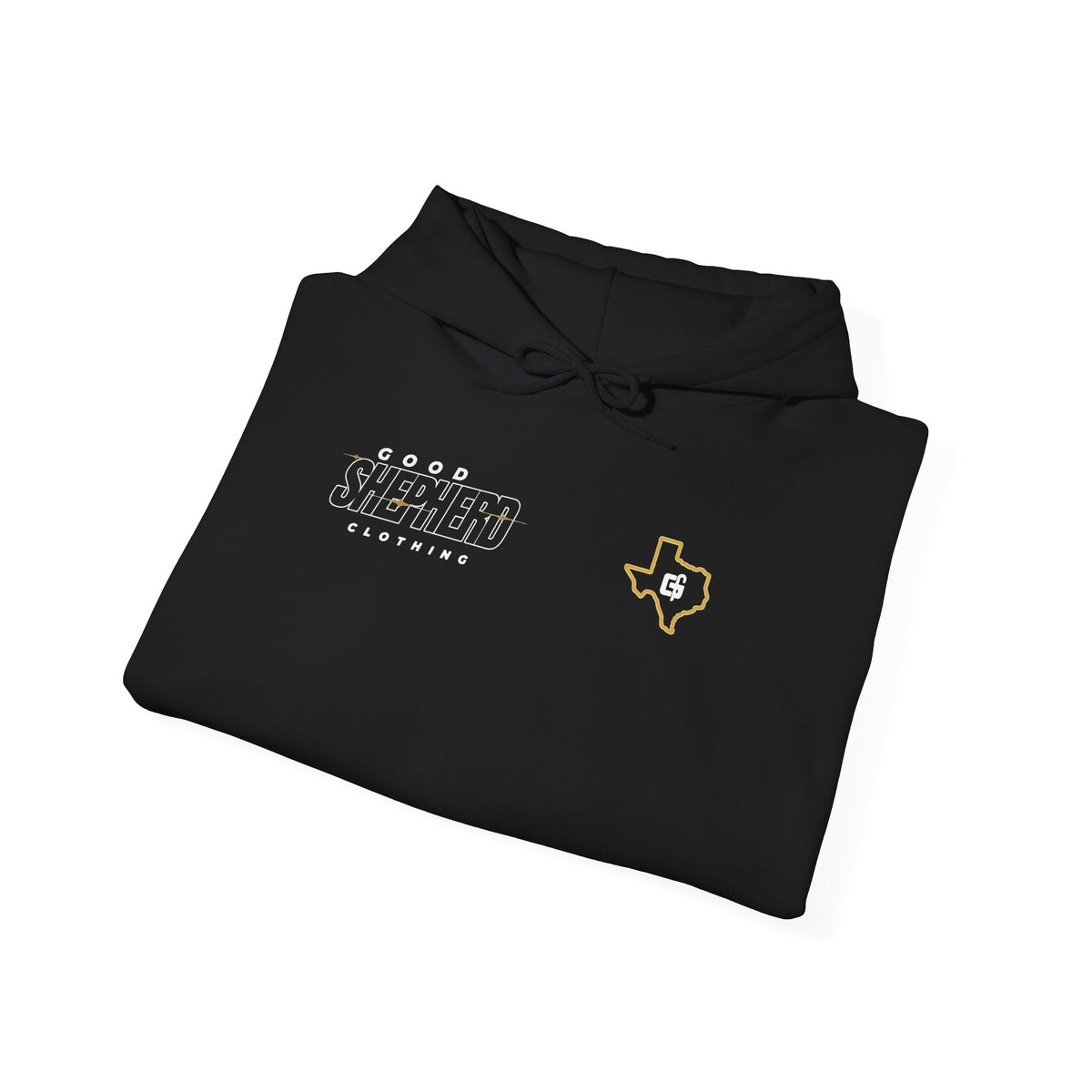 Texas Heritage Hoodie — Black