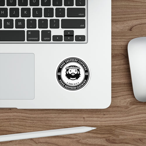 Good Shepherd Emblem Sticker — 3″