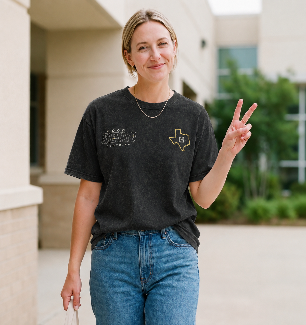 Texas Heritage Vintage Tee — Vintage Black